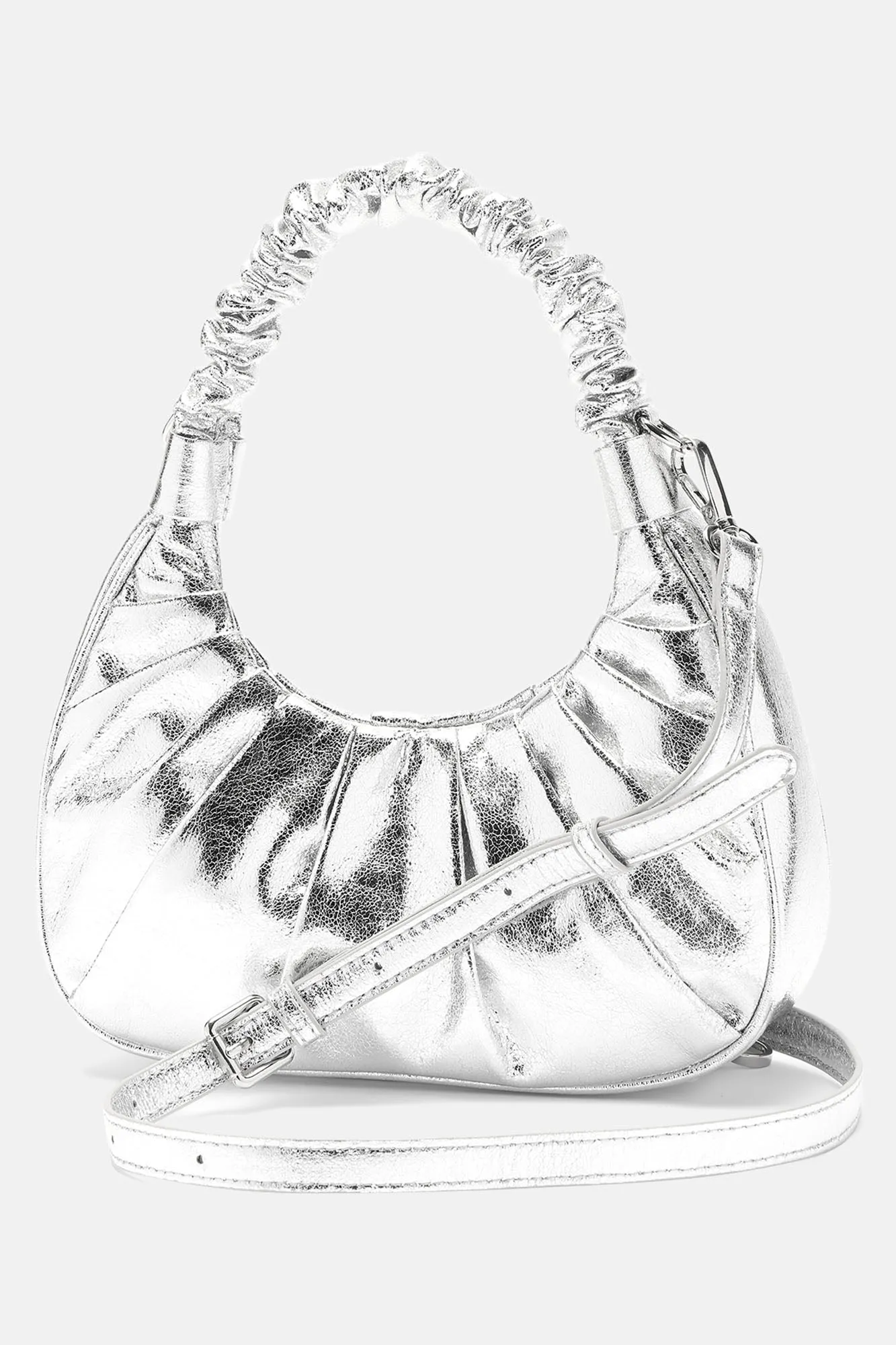 2000s Babe Shoulder Bag - Silver