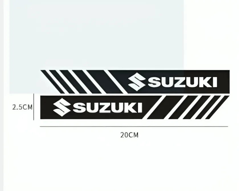 2PCS (BLACK) Car Rearview Mirror Decoration Sticker Body Decal For Suzuki swift Alto Ciaz Accessories Sticker Auto Accessories car Accessories