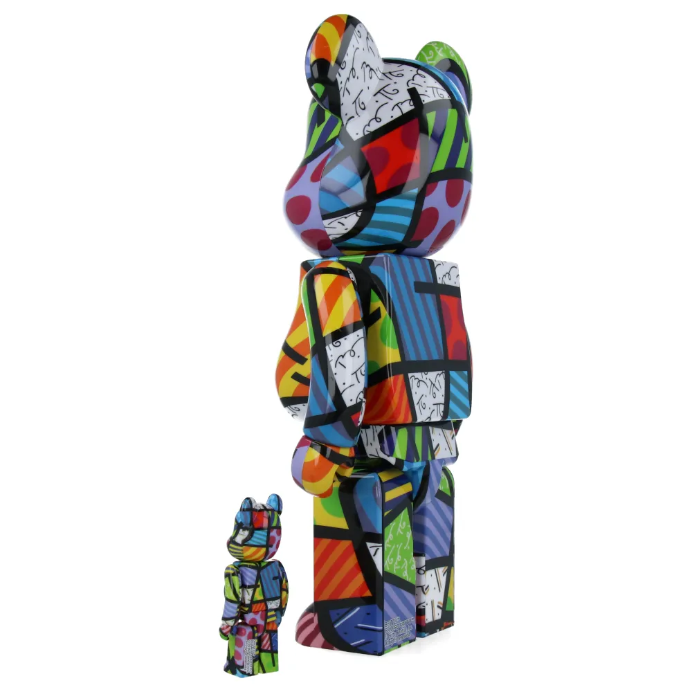 400%   100% Bearbrick Romero Britto