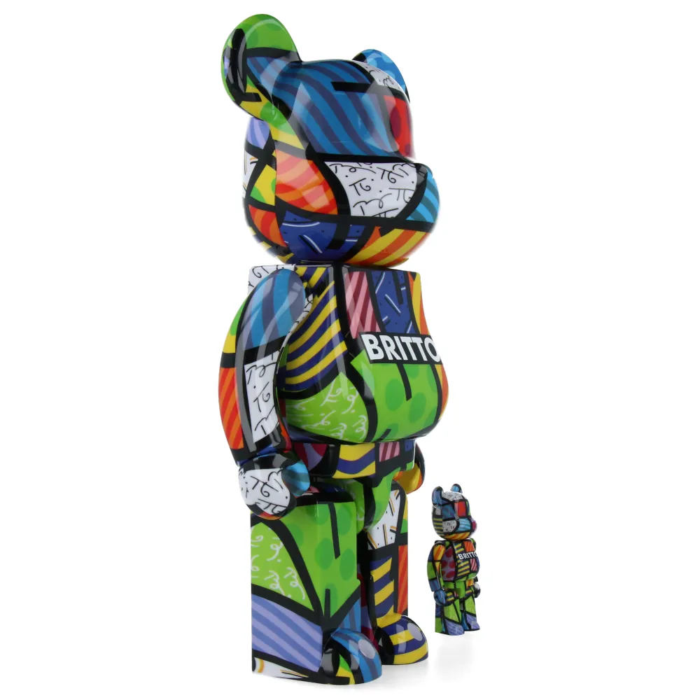 400%   100% Bearbrick Romero Britto