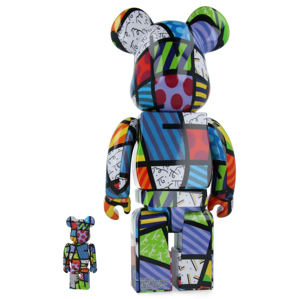 400%   100% Bearbrick Romero Britto