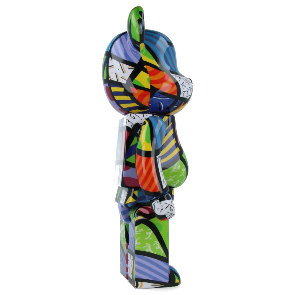 400%   100% Bearbrick Romero Britto