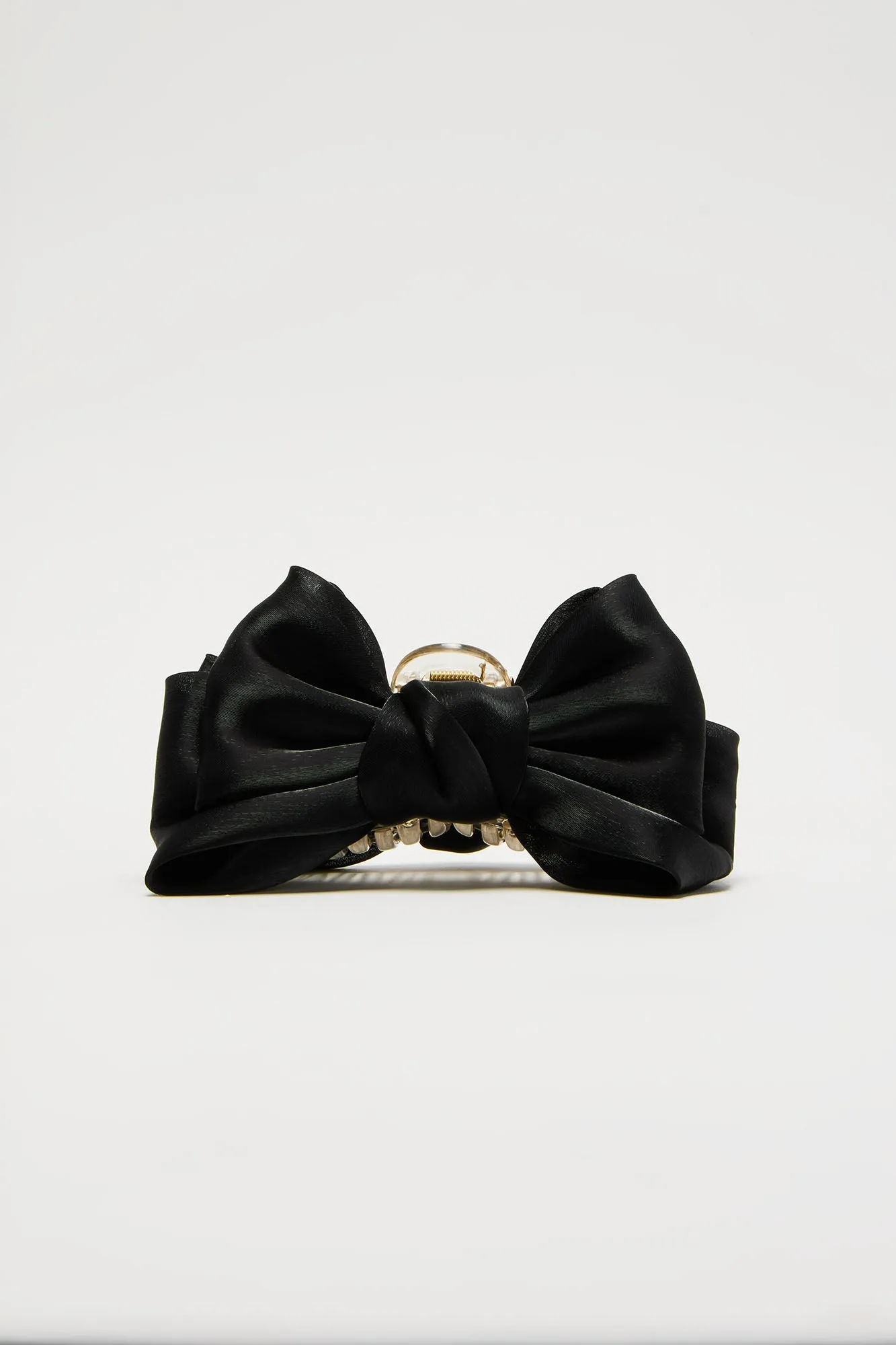 A Gift For You Bow Claw Clip - Black