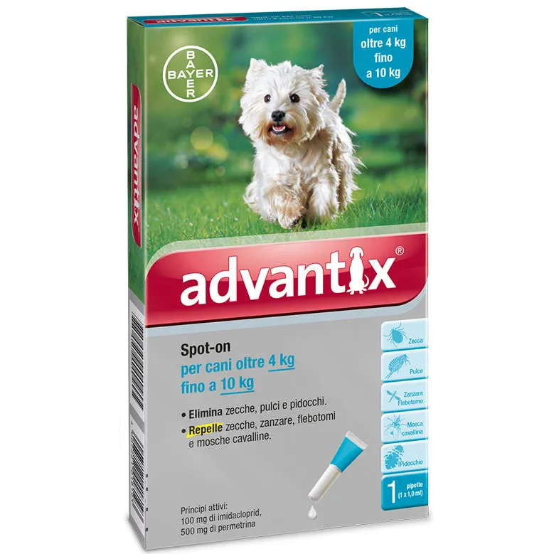 Advantix Spot On 1pip 1ml 4-10kg