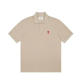 Ami De Coeur Polo Shirt Breige