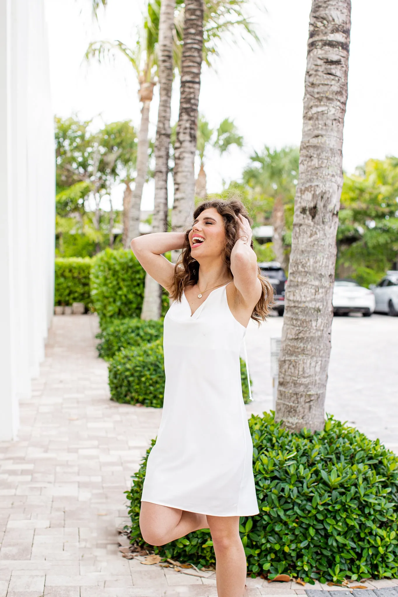 Angelic White Slip Dress