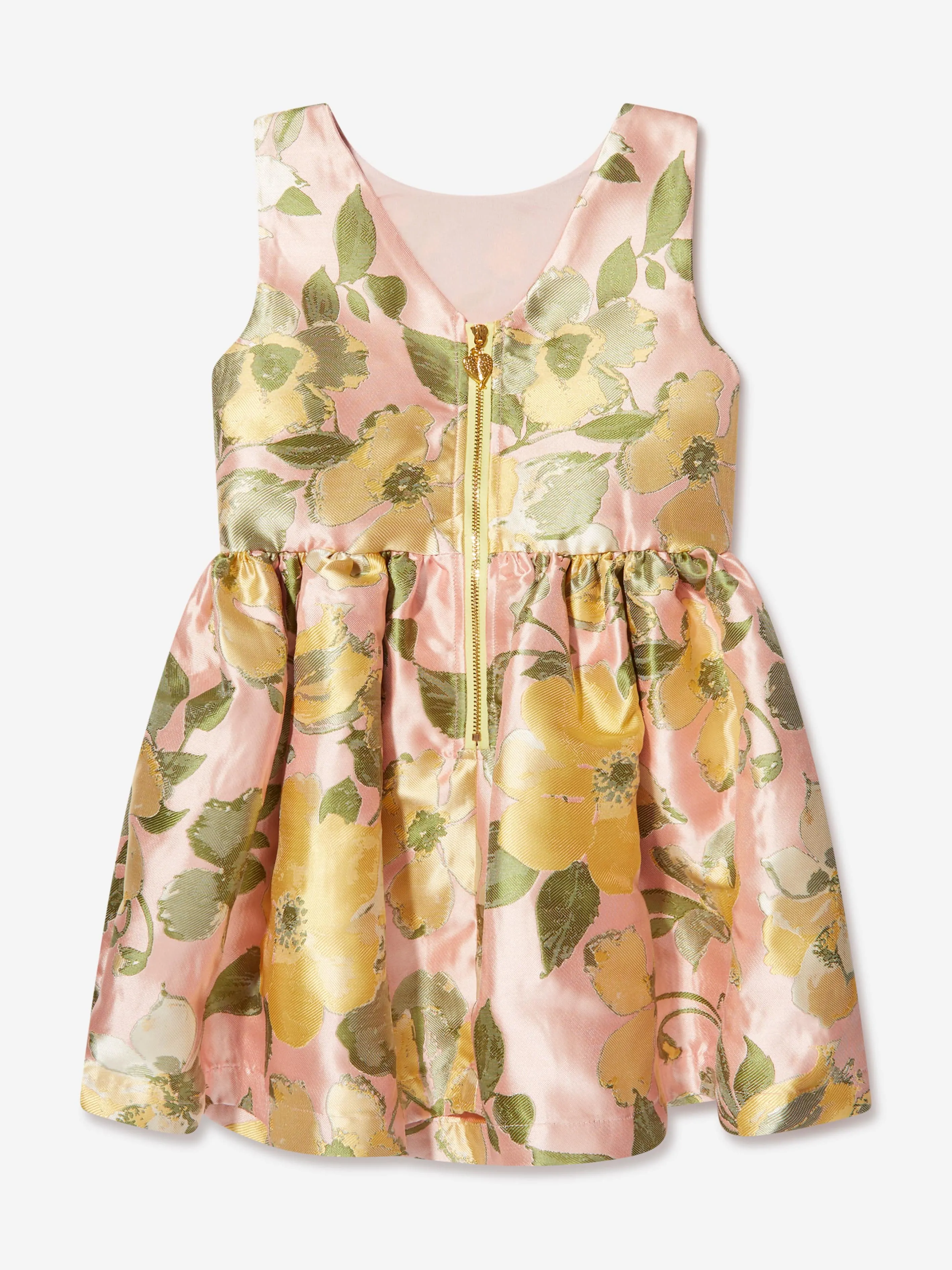 Angels Face Girls Ruby Flower Dress in Pink