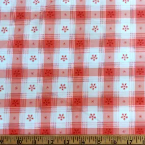 Benartex Simply Chic Red Gingham 03818