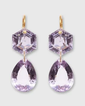 Bianca Earrings in Amethyst