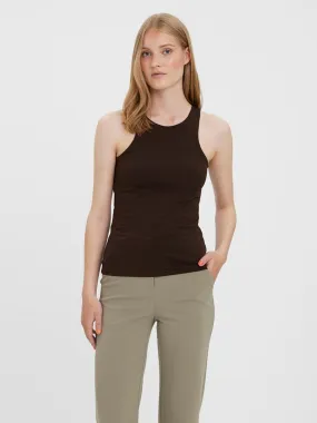 Bianca Tank Top - Coffee Bean