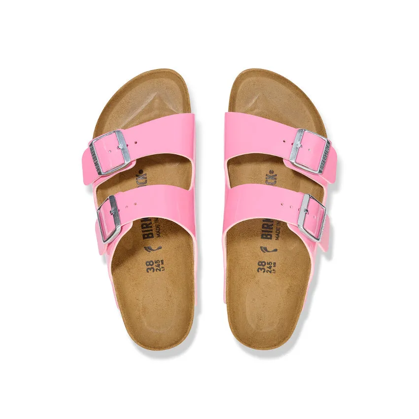 BIRKENSTOCK SANDALO ARIZONA 1026957 CANDY ROSA LUCIDO