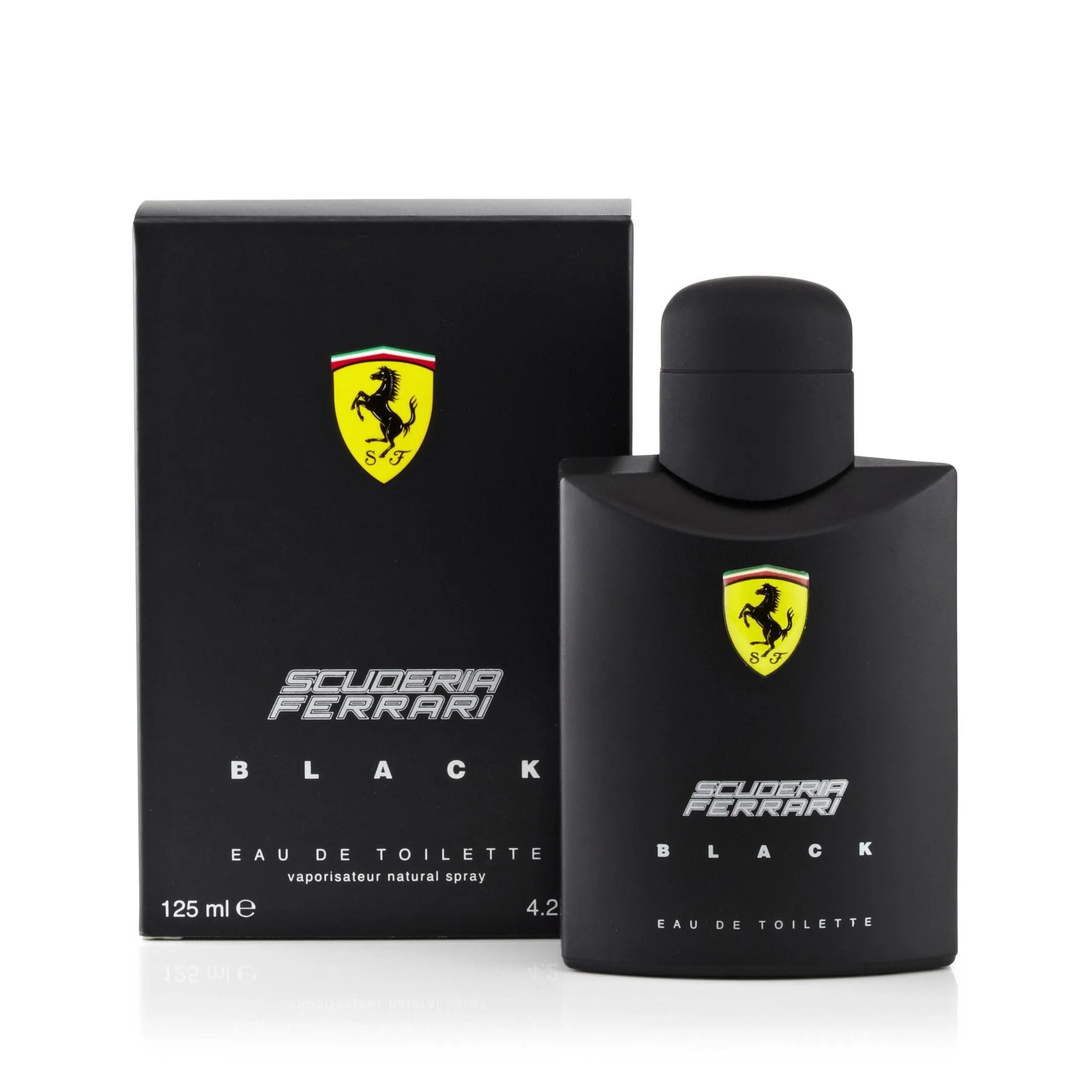 Black Eau de Toilette Spray for Men by Ferrari