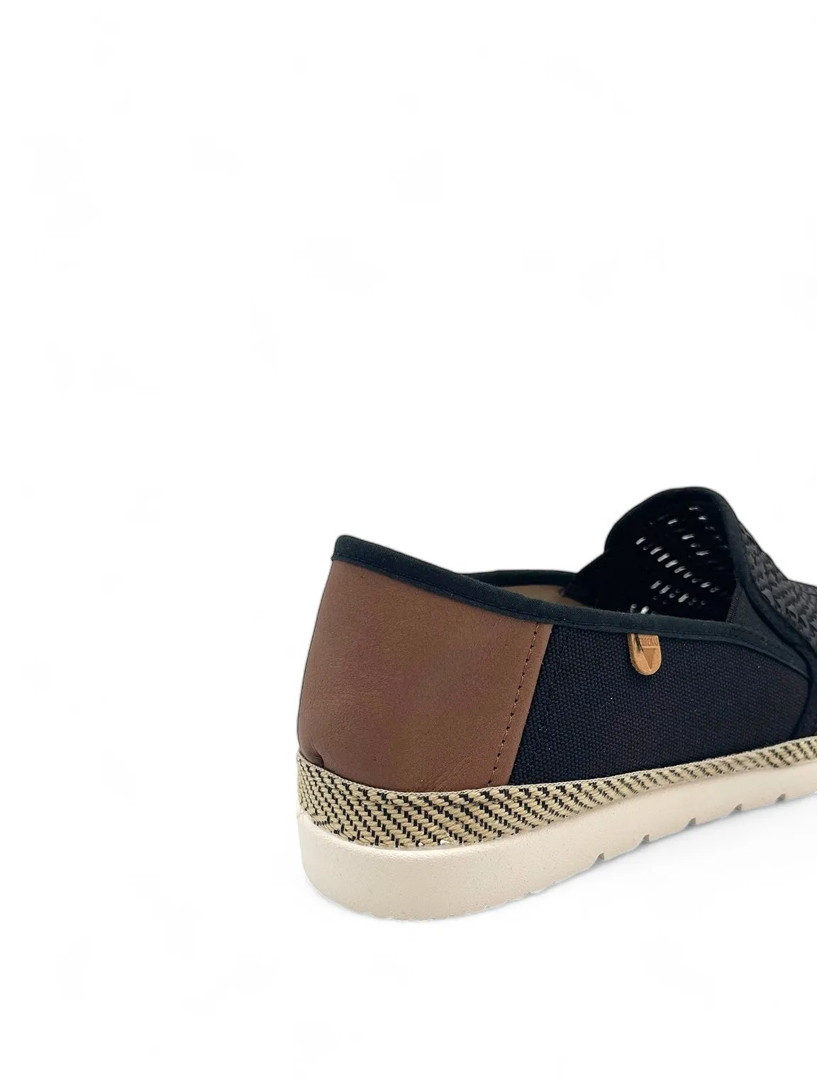 Blade Woven Leather Espadrilles