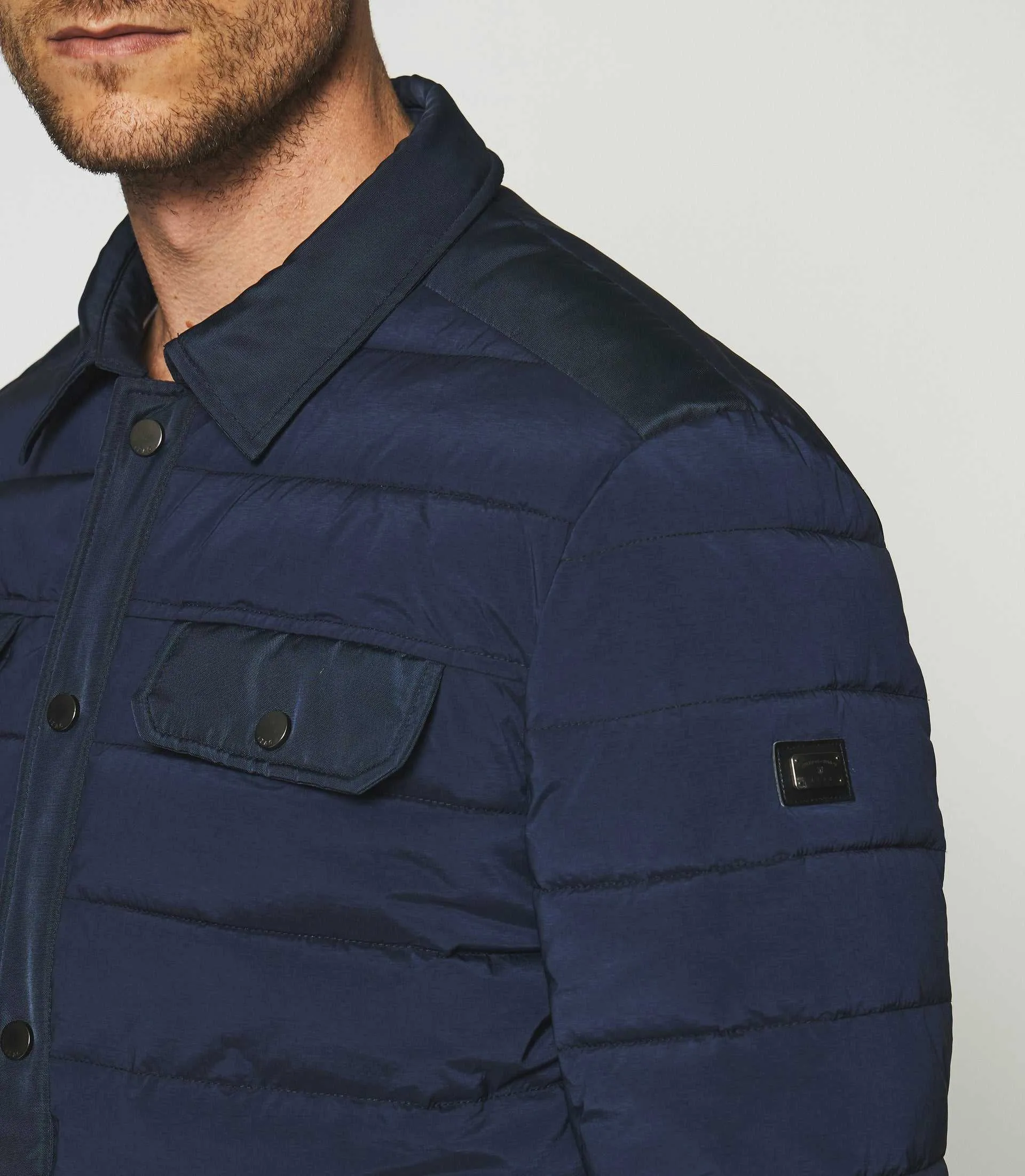 Blouson matelassé marine ROX