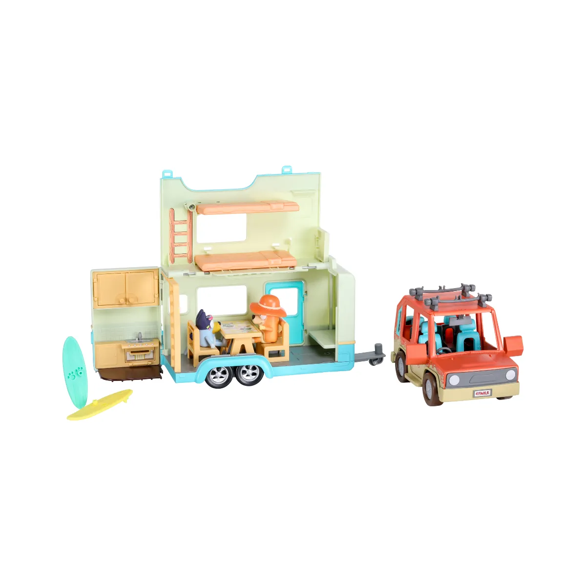 Bluey Set Caravana Vacaciones Playa S9