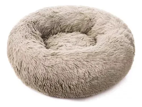 Cama Para Mascota Perro O Gato De Felpa 100 Cm