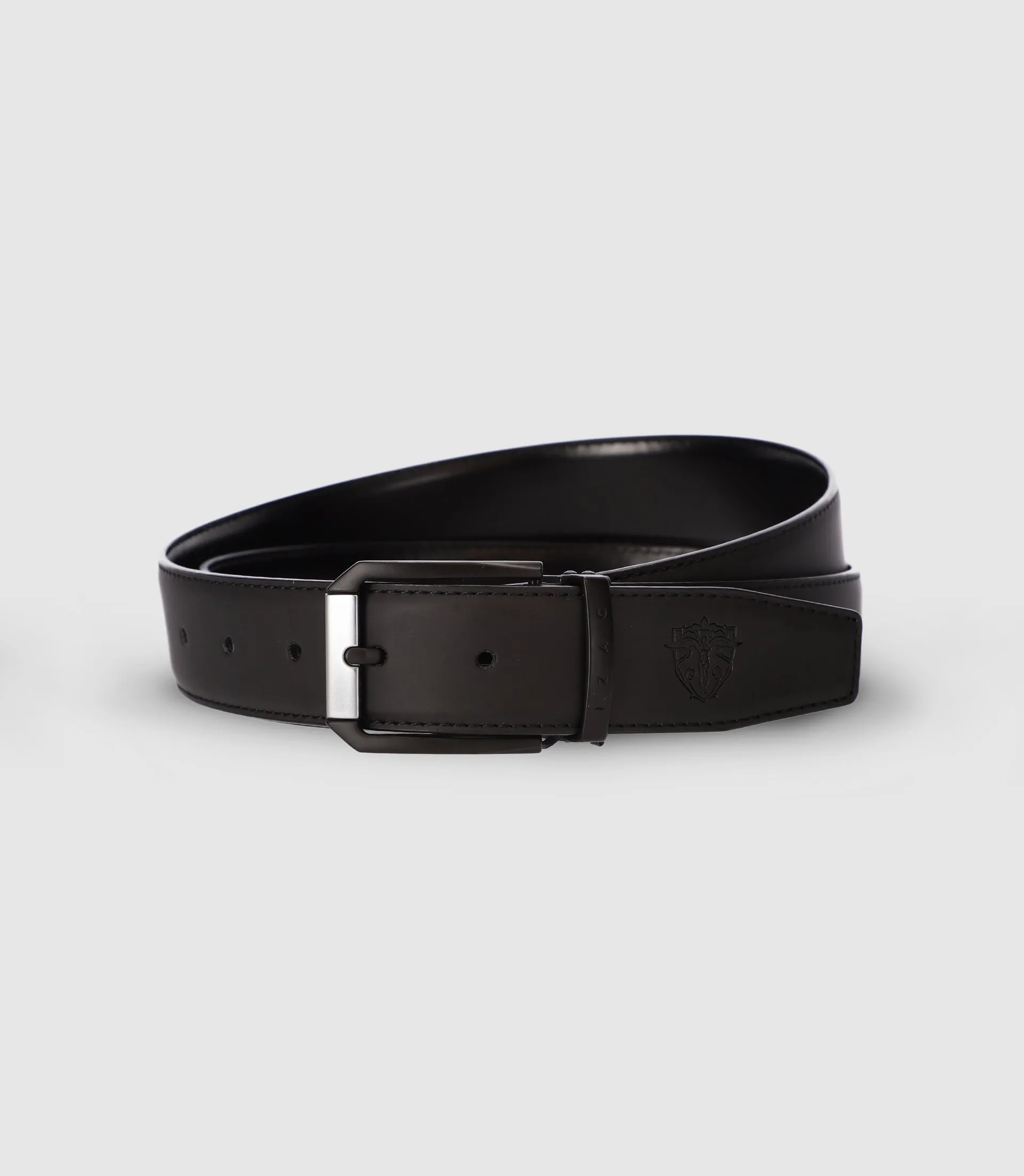 Ceinture réversible noire