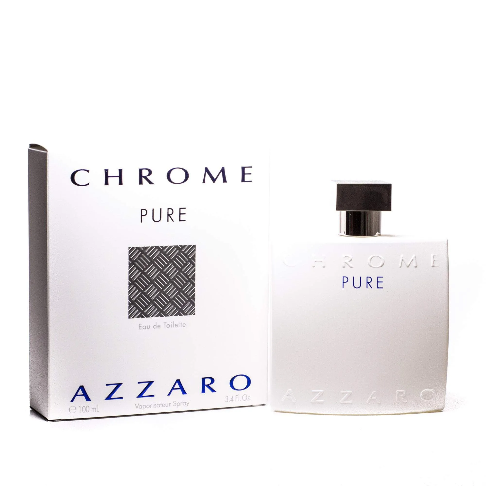 Chrome Pure Eau de Toilette Spray for Men by Azzaro