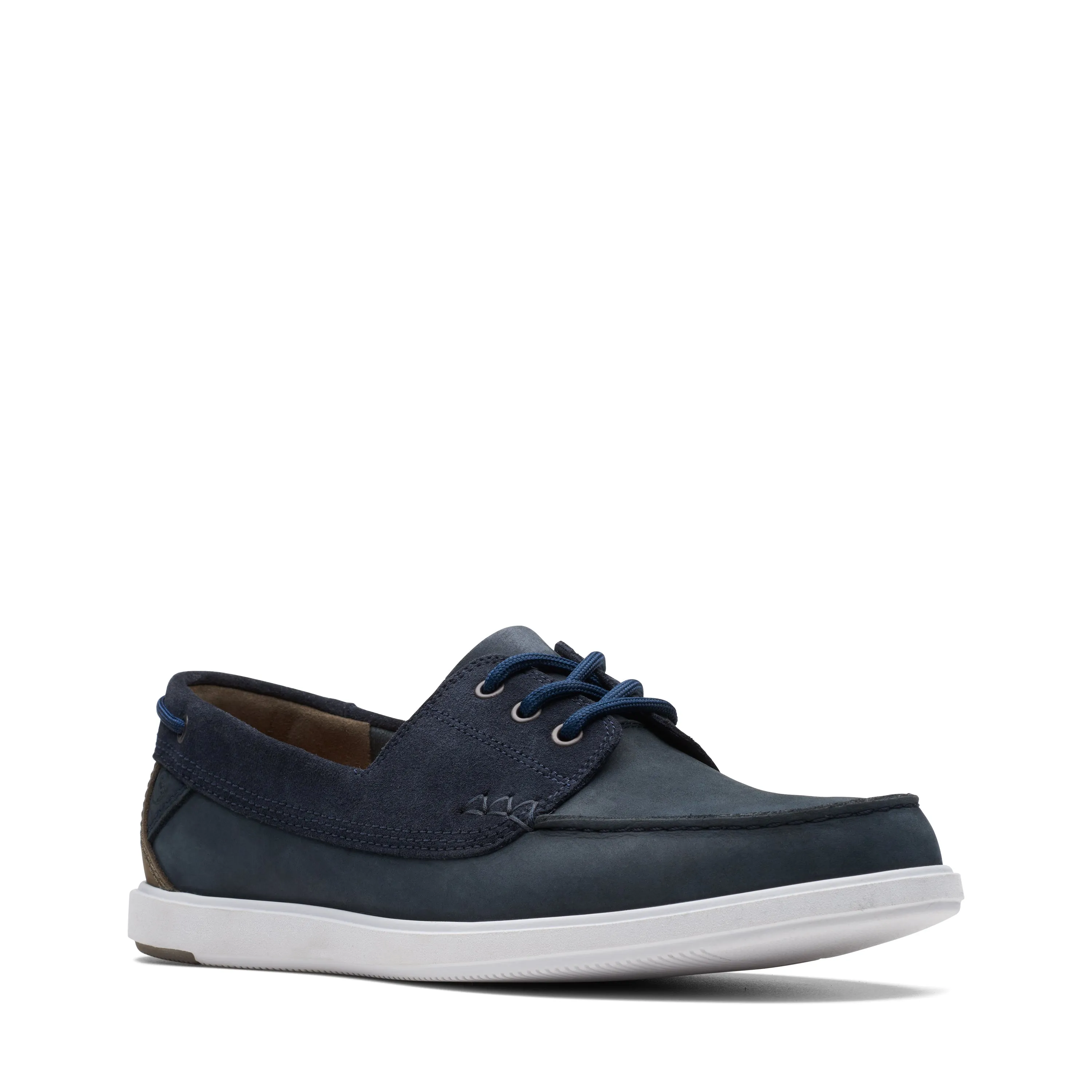 CLARKS | NAUTICOS HOMBRE | BRATTON BOAT NAVY NUBUCK | AZUL