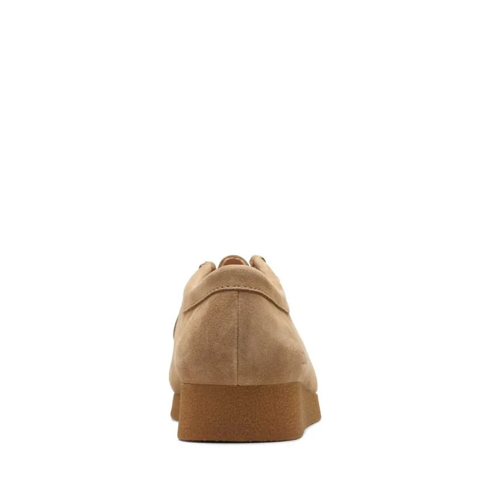 CLARKS | WALLABEE MUJER | WALLABEE EVO SH DARK SAND SUEDE | BEIGE