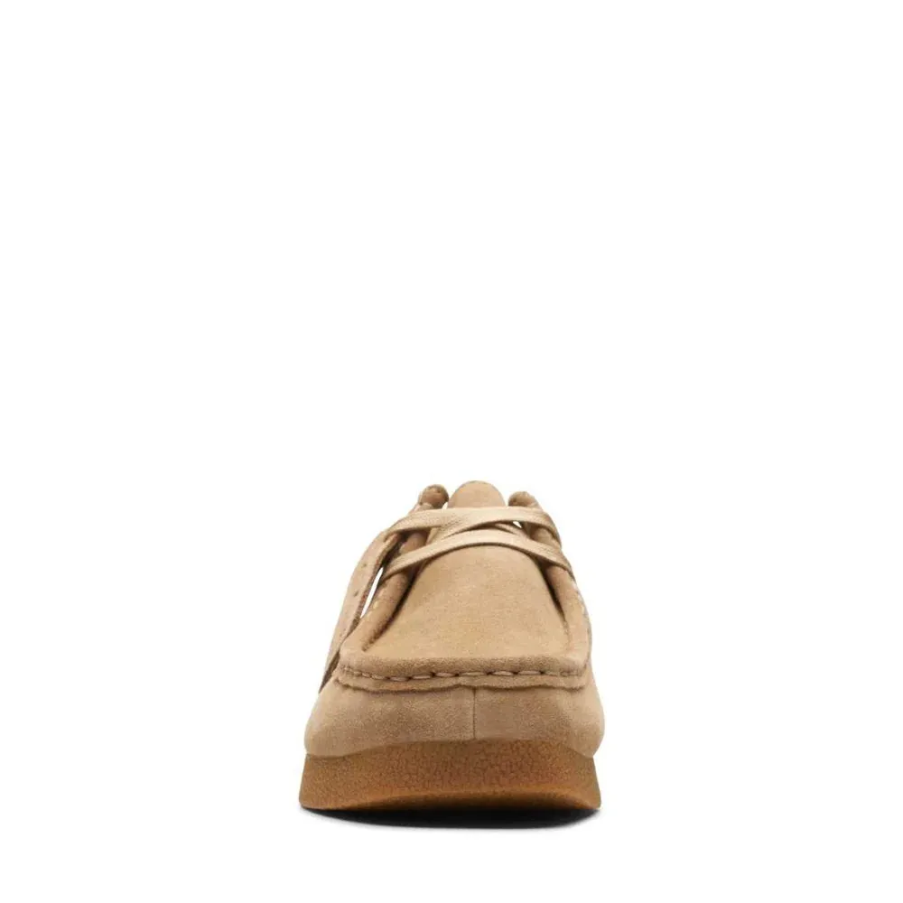 CLARKS | WALLABEE MUJER | WALLABEE EVO SH DARK SAND SUEDE | BEIGE