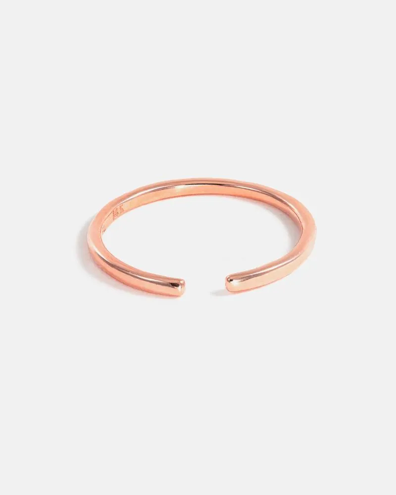 Classic Open Ring in 14k Gold