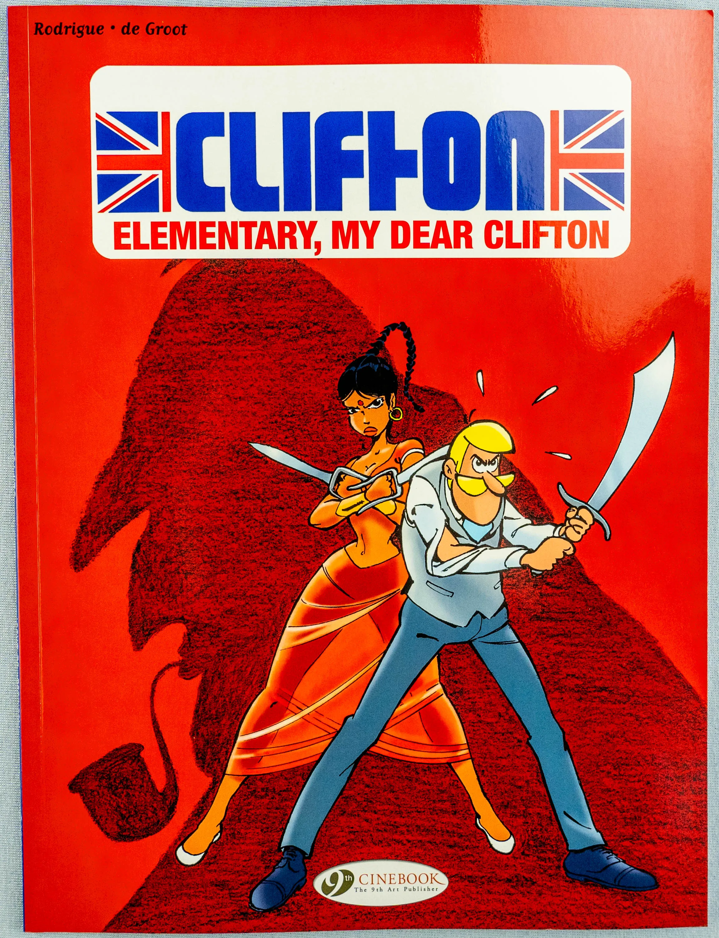 Clifton Volume 7 - Elementary, My Dear Clifton Cinebook Paperback Comic Book Turk / De Groot