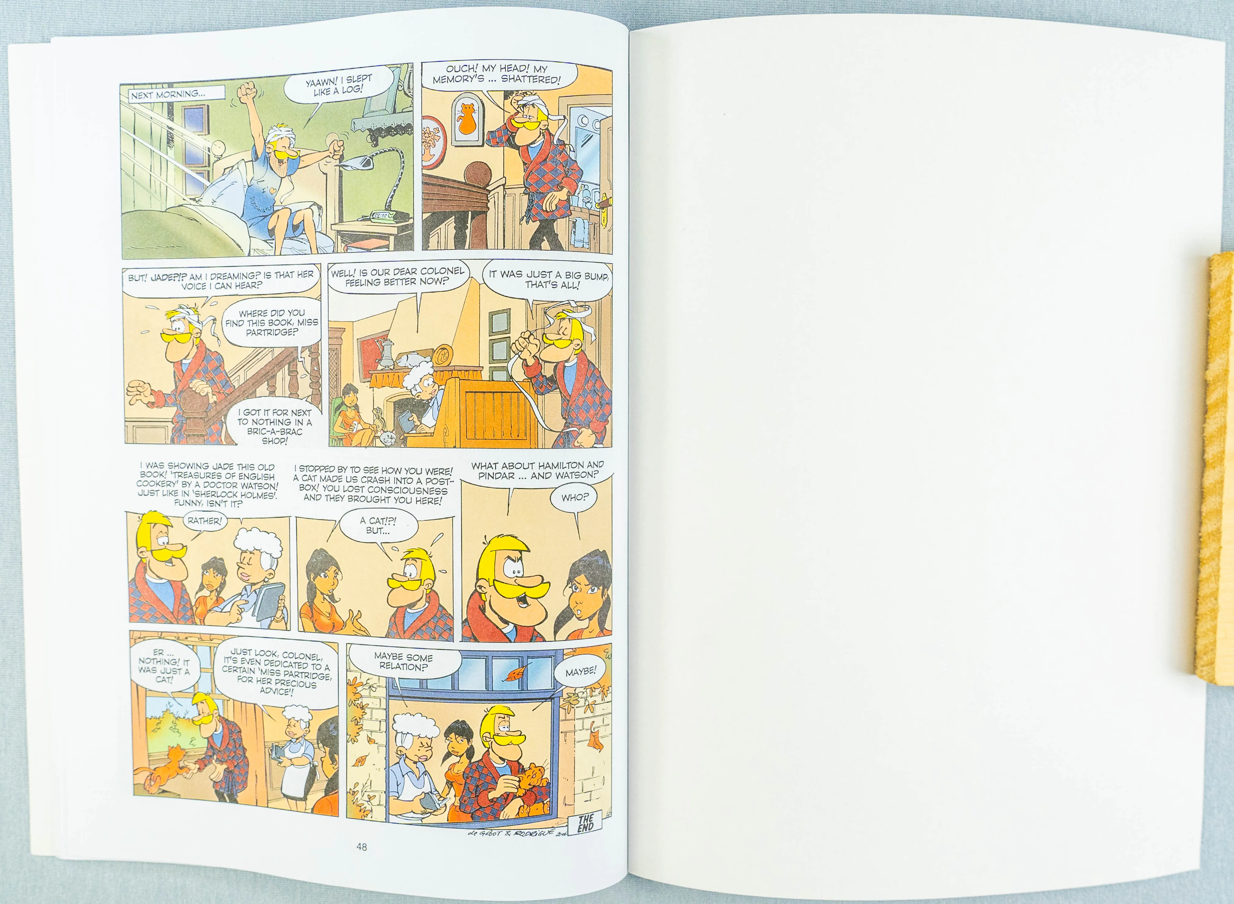 Clifton Volume 7 - Elementary, My Dear Clifton Cinebook Paperback Comic Book Turk / De Groot