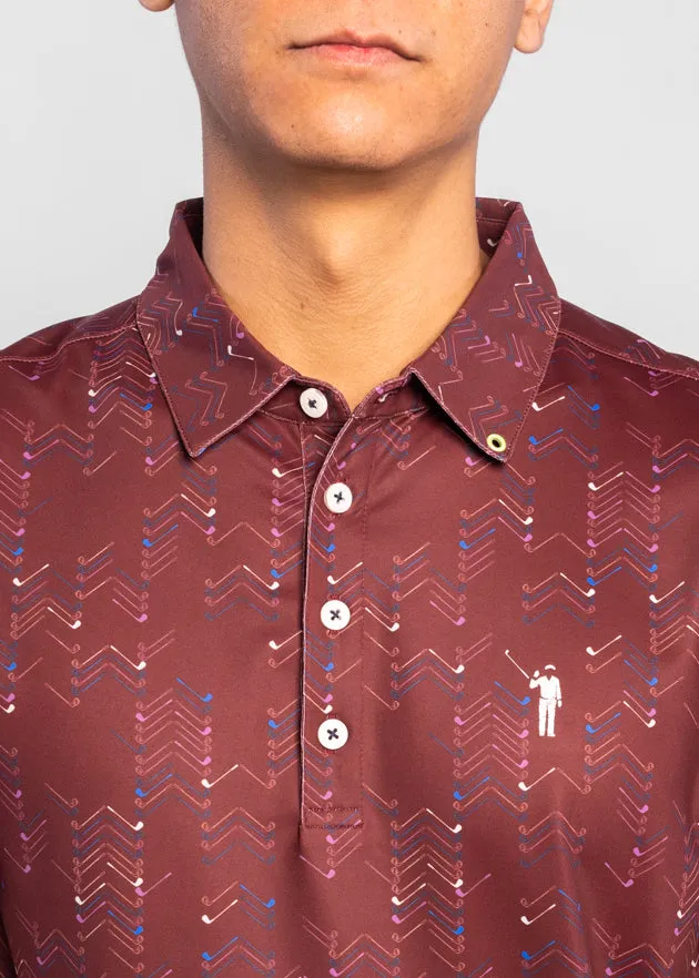 Club Herringbone Men's Polo