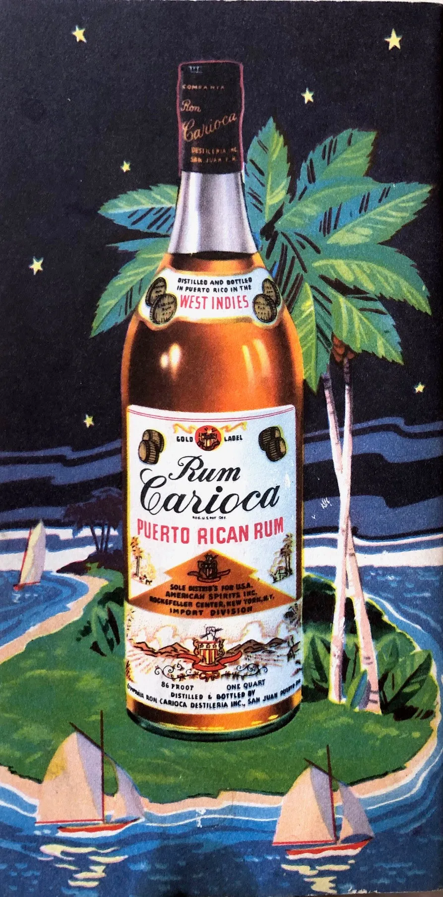 (Cocktails - Rum) Rum Carioca. Recipes and Toasts for Popular Hosts.