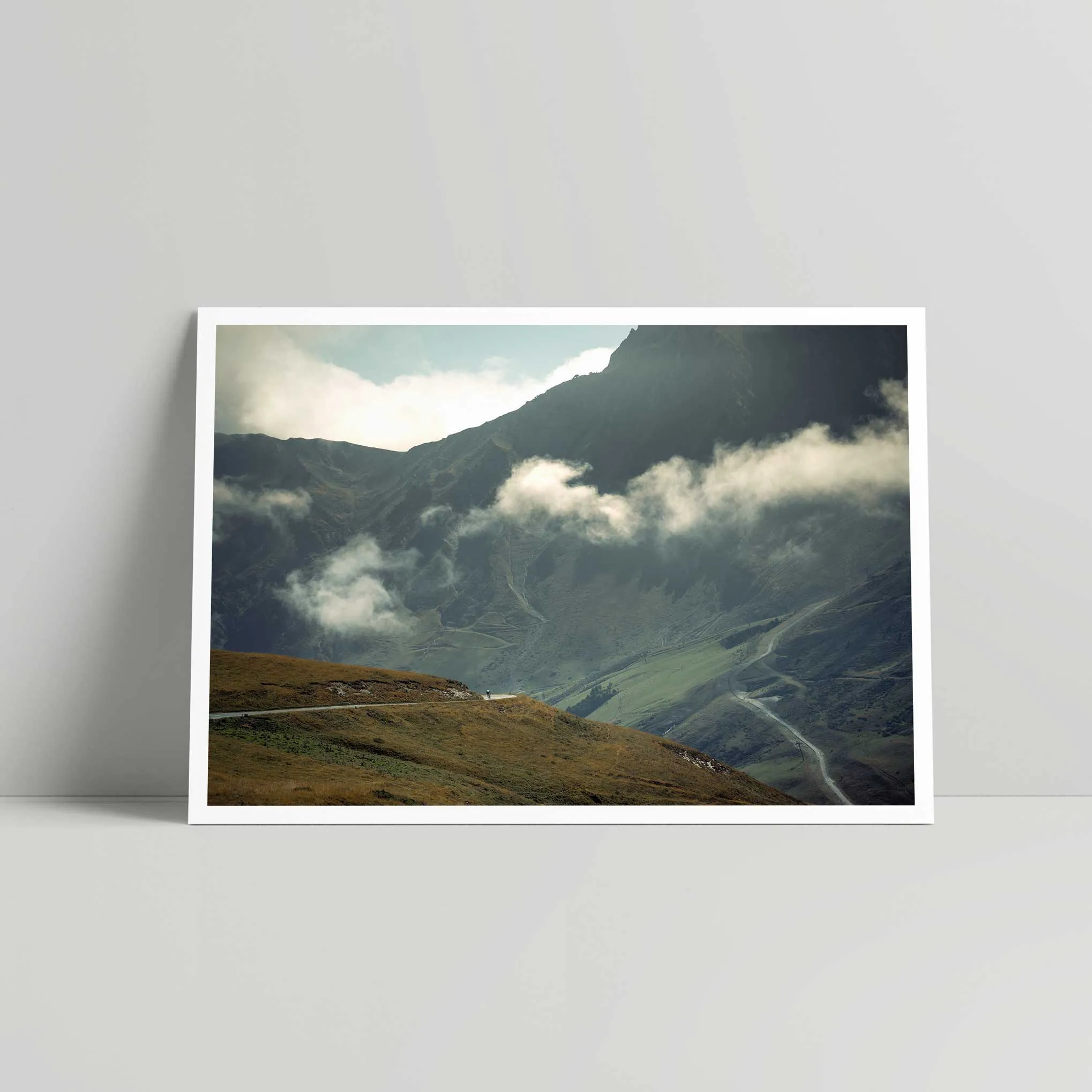 Col du Tourmalet | On the edge - Art Print - Daniel Hughes