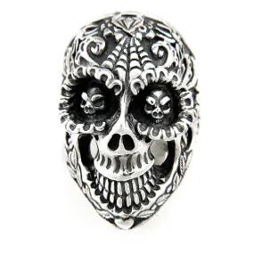 Dia de los Muertos Master Skull Ring