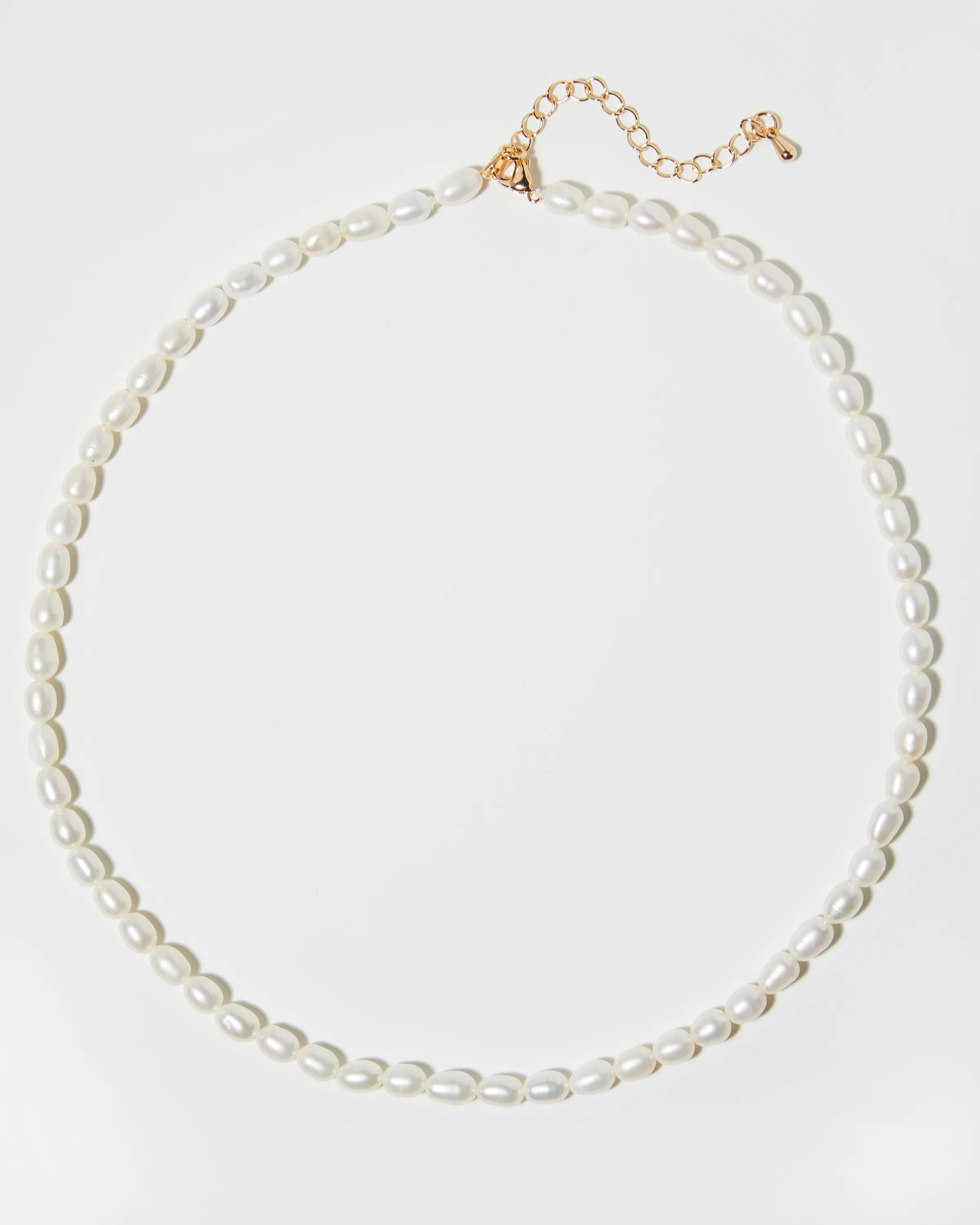 Double Pearl Necklace