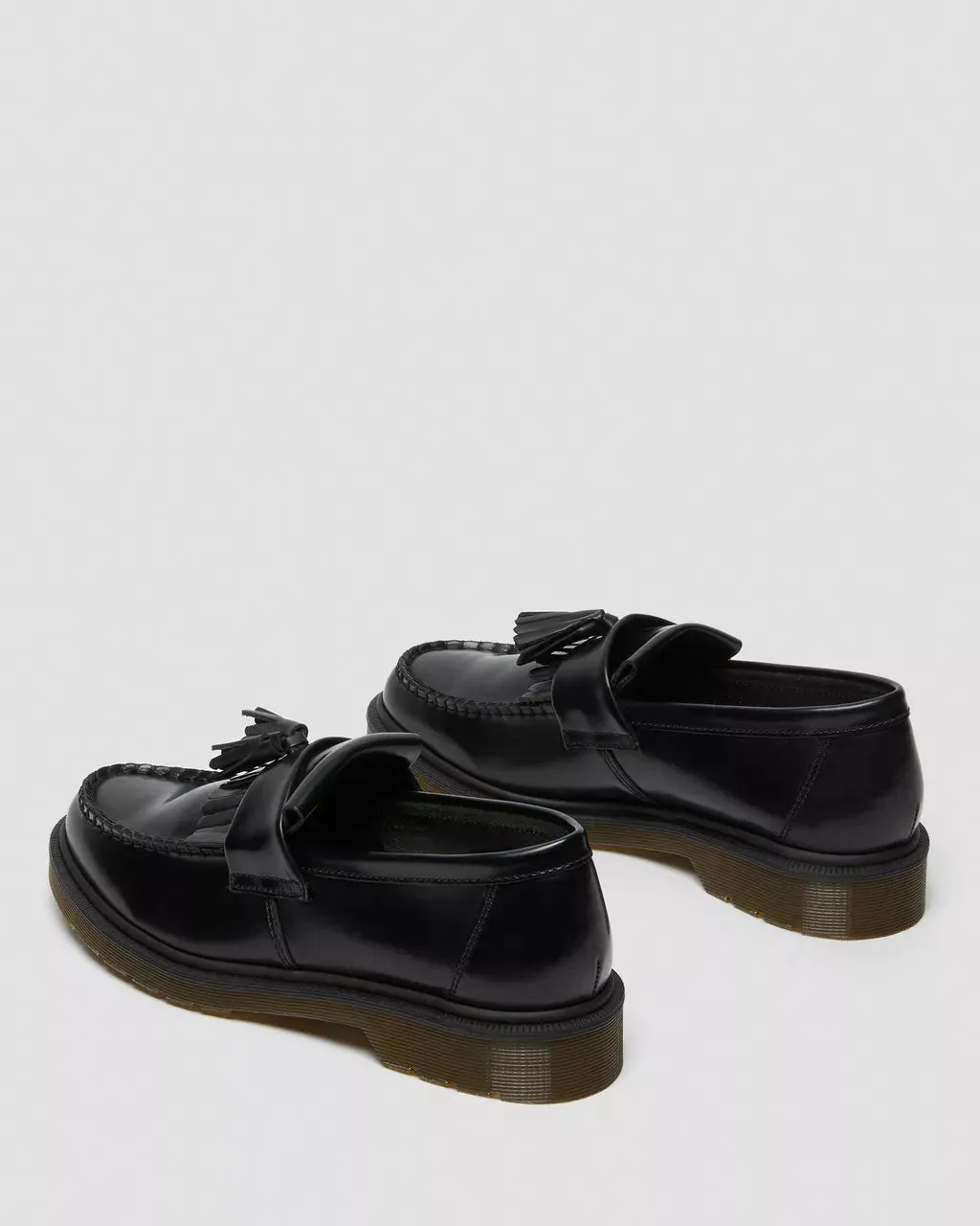 DR. MARTENS | ZAPATOS CASUAL UNISEX | ADRIAN BLACK POLISHED SMOOTH BLACK | NEGRO