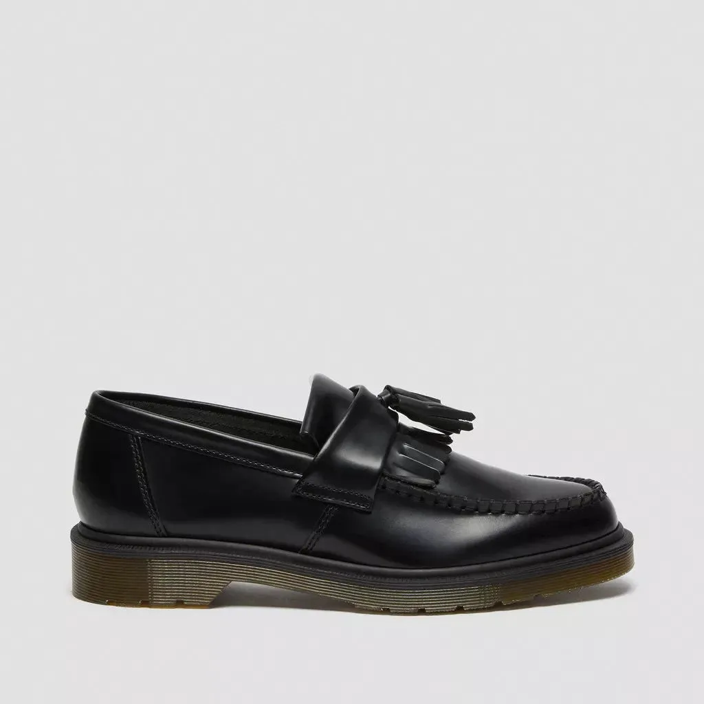 DR. MARTENS | ZAPATOS CASUAL UNISEX | ADRIAN BLACK POLISHED SMOOTH BLACK | NEGRO