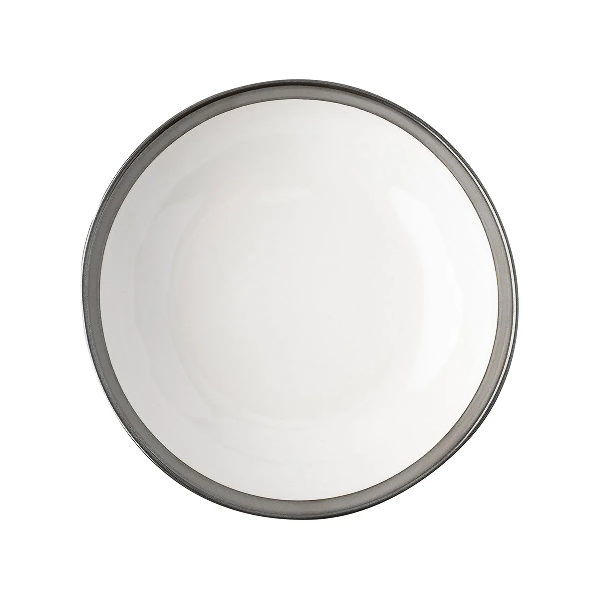 Emerson Coupe Bowl - White/Pewter