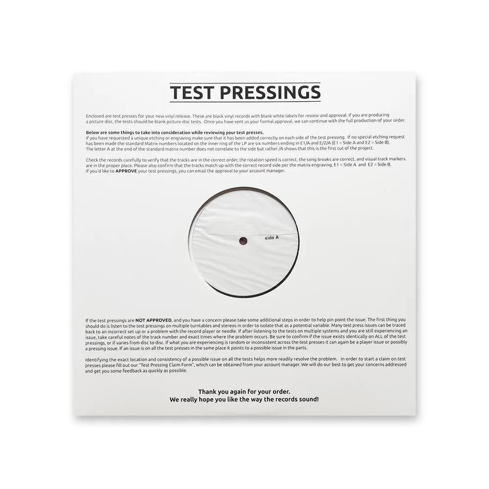 Enrico Macias - La Famille - Test Pressing