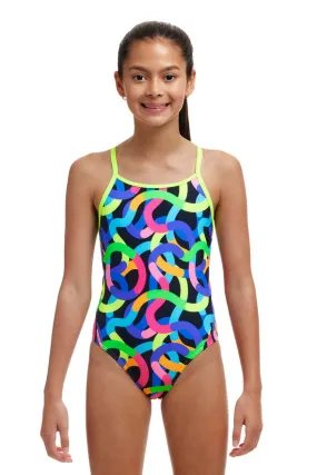 Girls Diamond Back One Piece - Got Worms