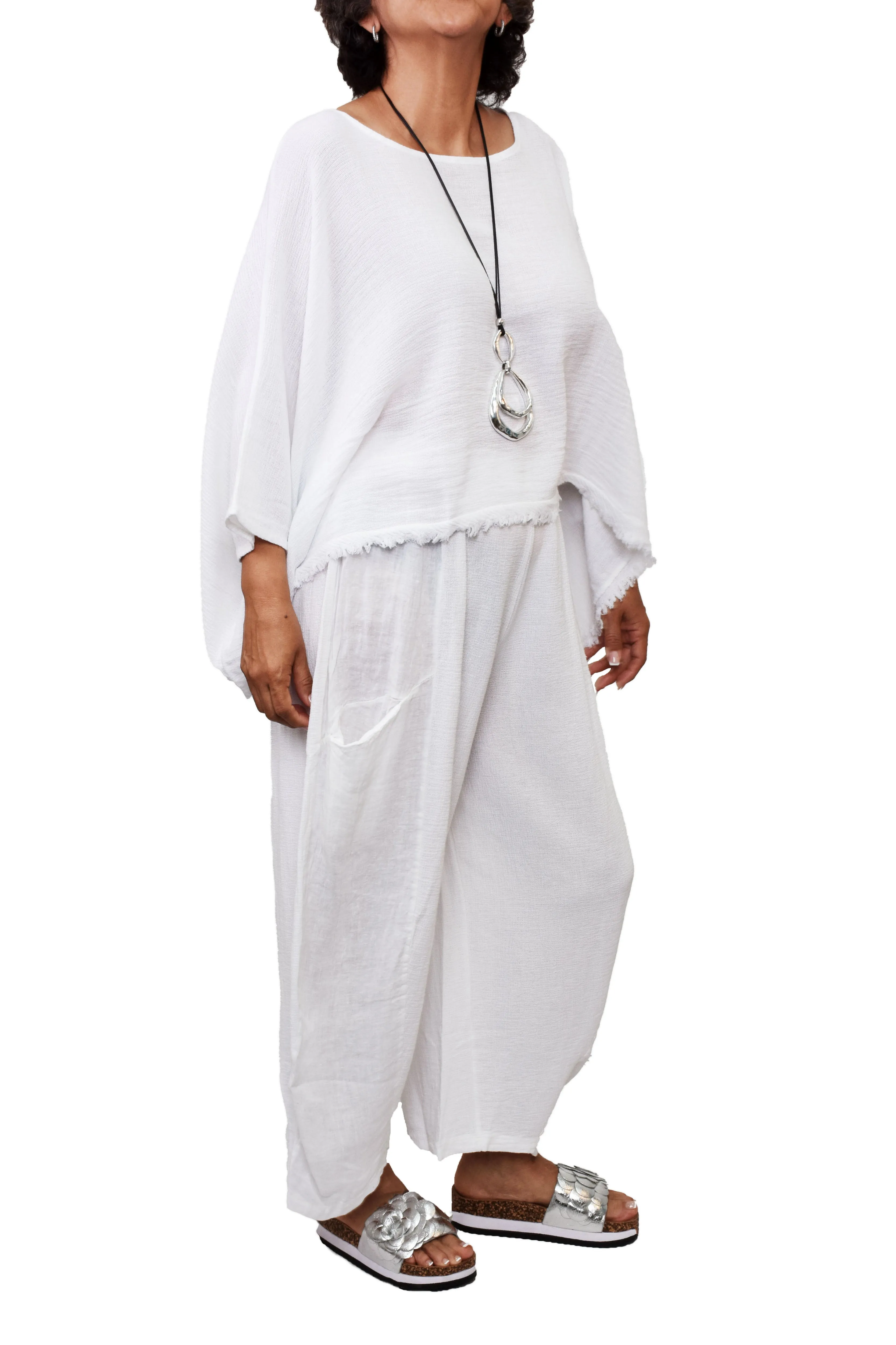 Haut Blanc-TDB2426 | Top White -TDB2426