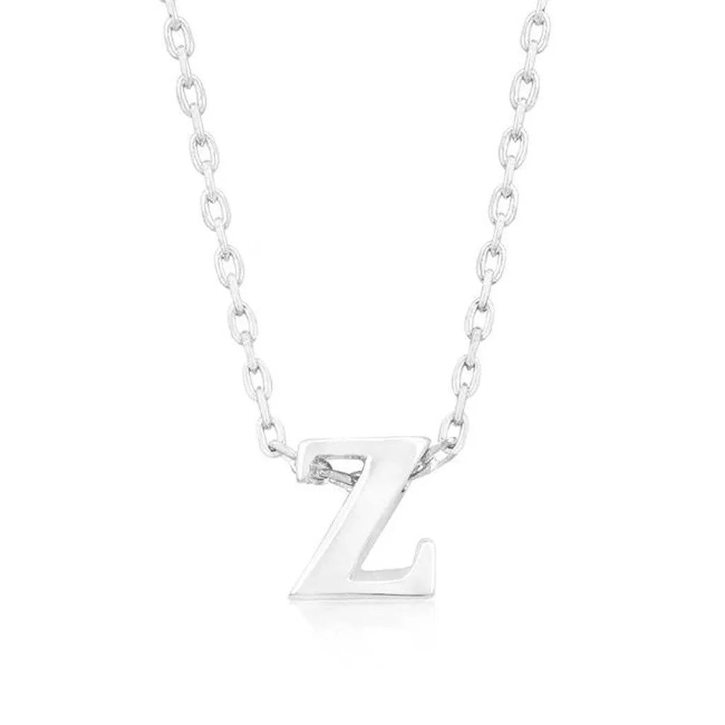 Initial Z Silver Pendant