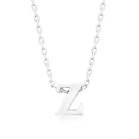 Initial Z Silver Pendant