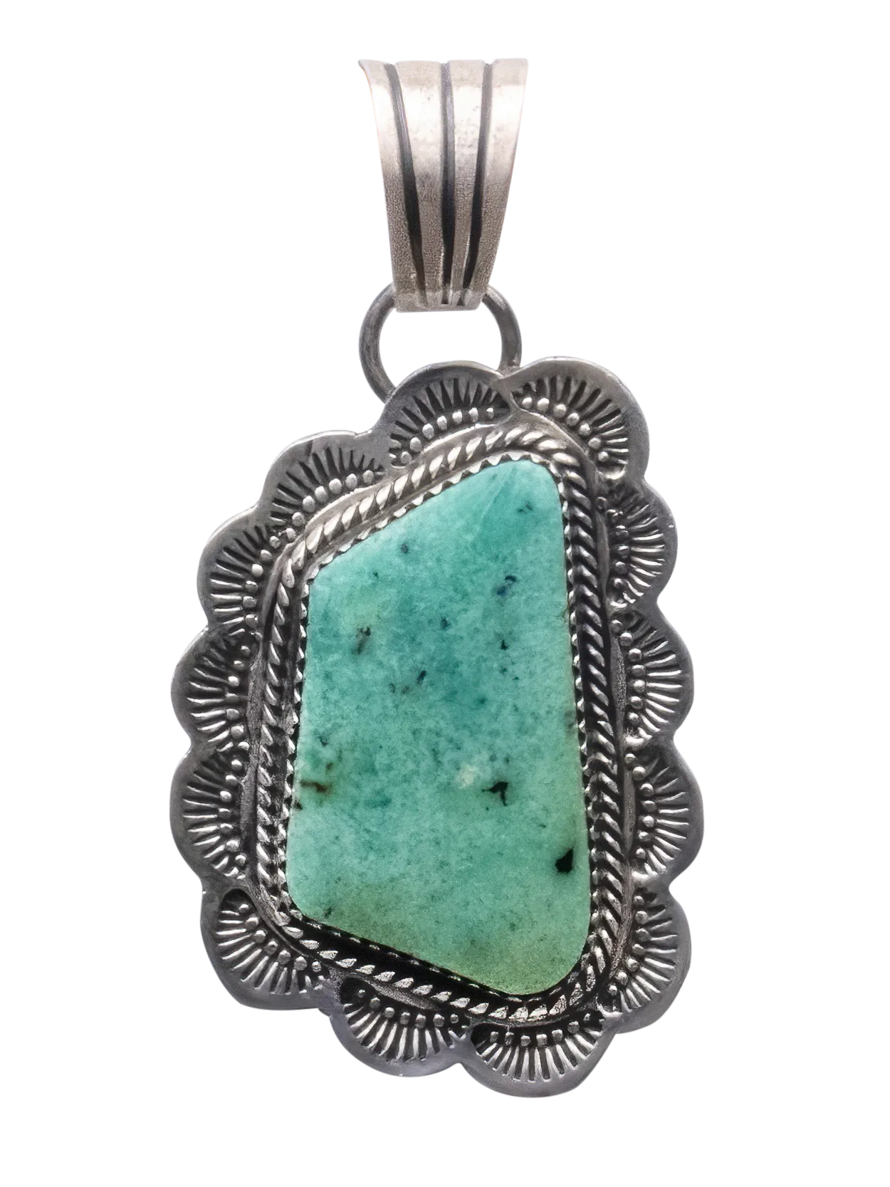 Kingman Turquoise Pendant | La Rose De Ganadonegro