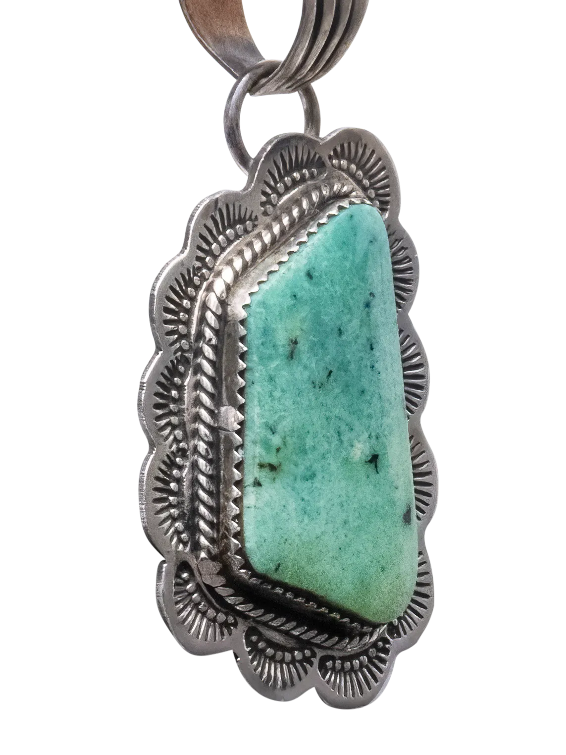 Kingman Turquoise Pendant | La Rose De Ganadonegro