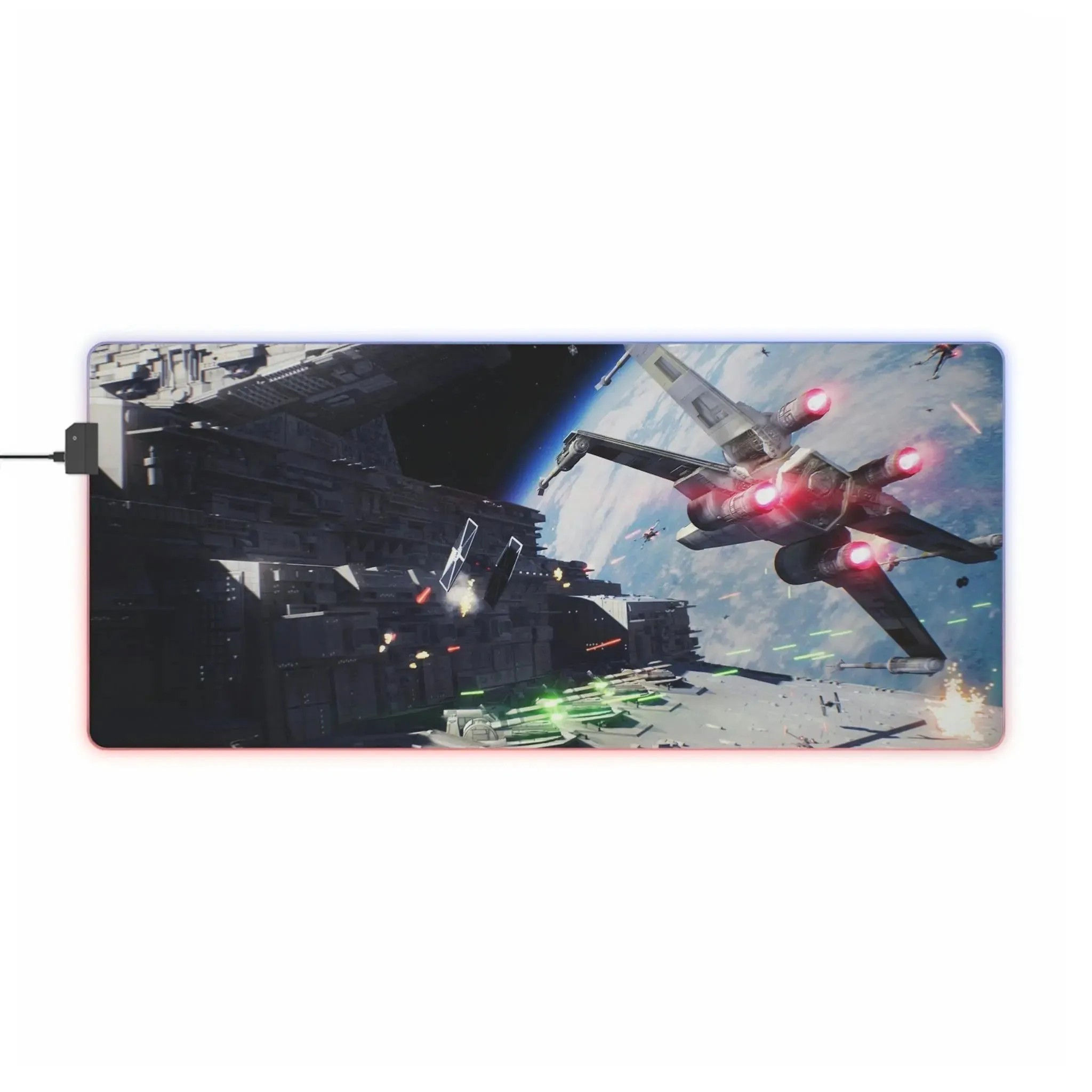 LED Gaming Mouse Pad X-Wing Skywalker