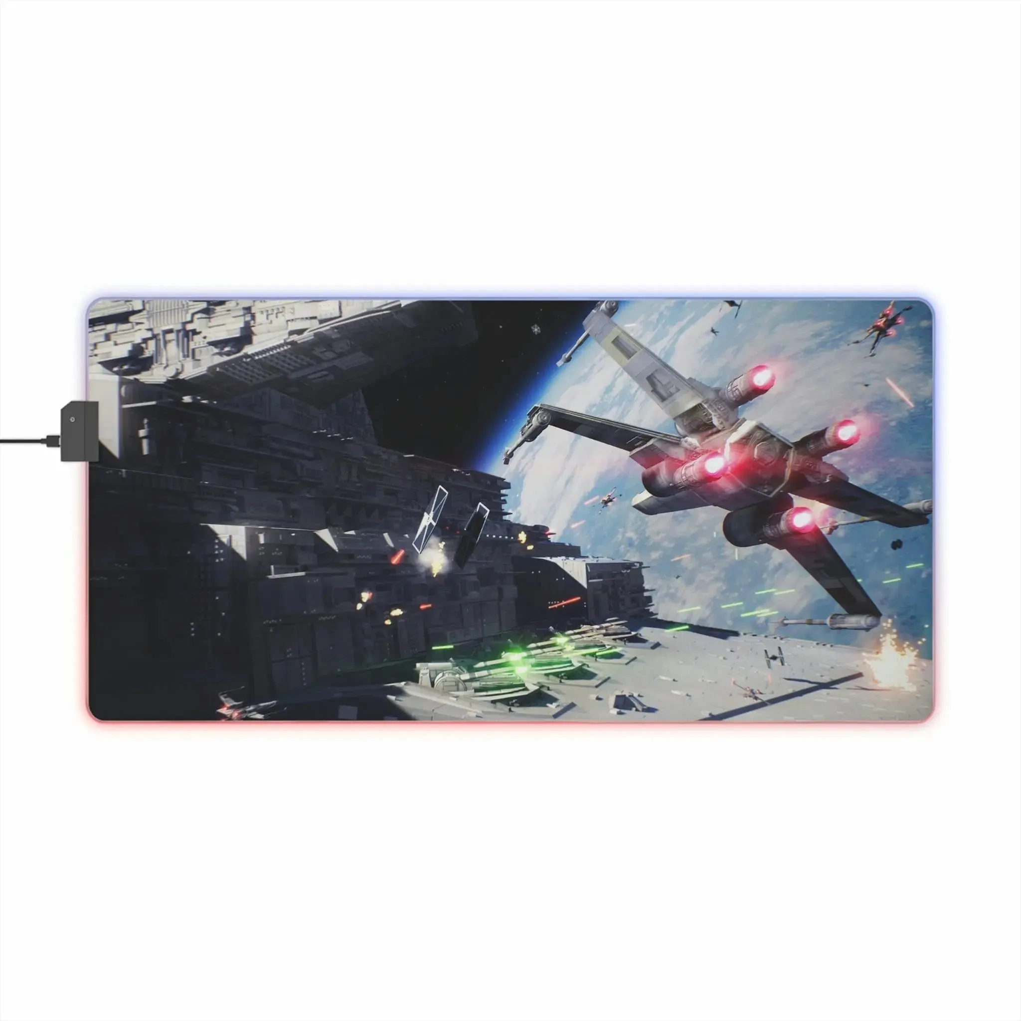 LED Gaming Mouse Pad X-Wing Skywalker