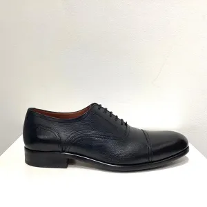 LOTTUSSE | ZAPATOS DE VESTIR HOMBRE | OXFORD LUTTON PIEL DE VACUNO MOKA | NEGRO