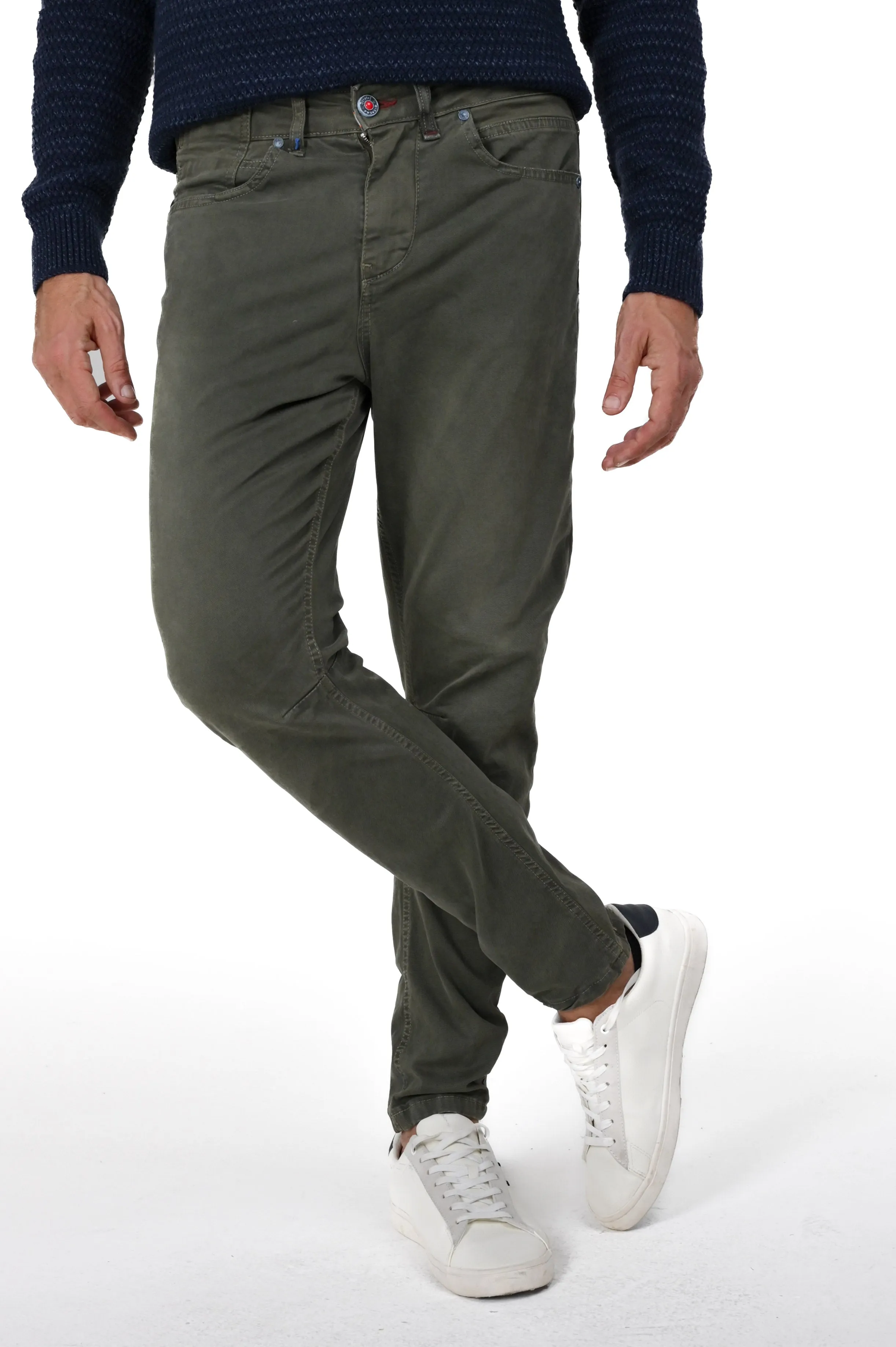 Pantaloni uomo tapered fit AI 4924 in vari colori - Displaj