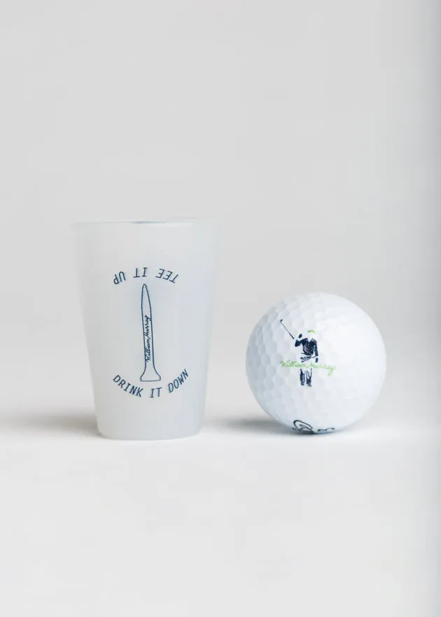 Tee Shot Glass | Clear