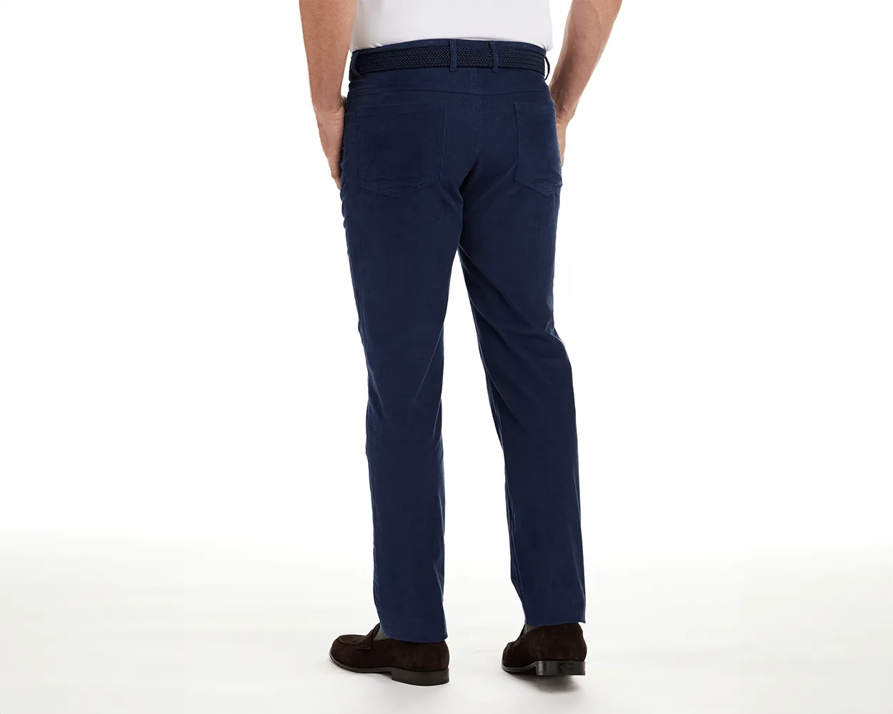 The Baxter Pant: Navy 30" Length