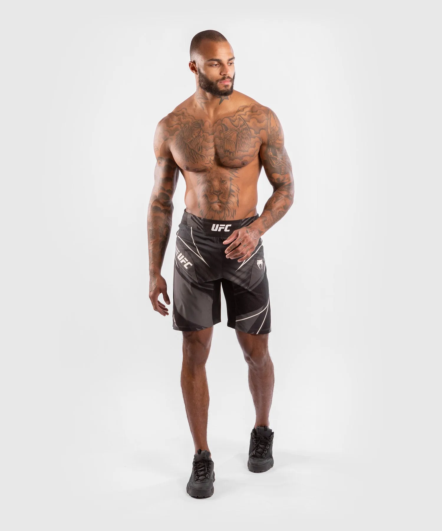 UFC Venum Authentic Fight Night Men's Shorts - Long Fit - Black